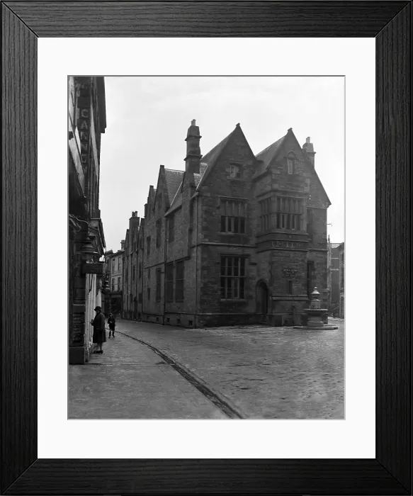 Framed Print : Boscawen Street, Truro, Cornwall. 1920s