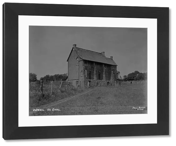 Higher Denzell Farmhouse, St Mawgan in Pydar, Cornwall. 16th July 1926