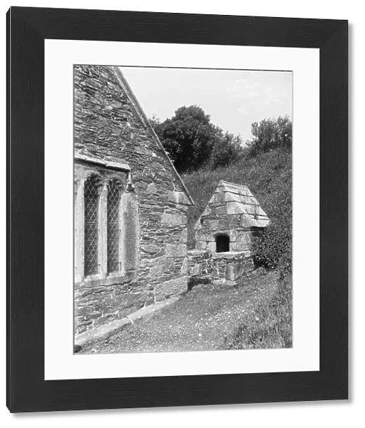 St Clether Chapel and Holy Well, Cornwall. June 1925