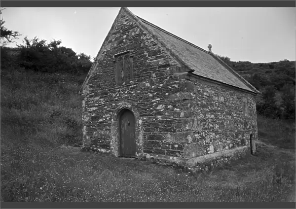 St Clether Chapel, Cornwall. 1959
