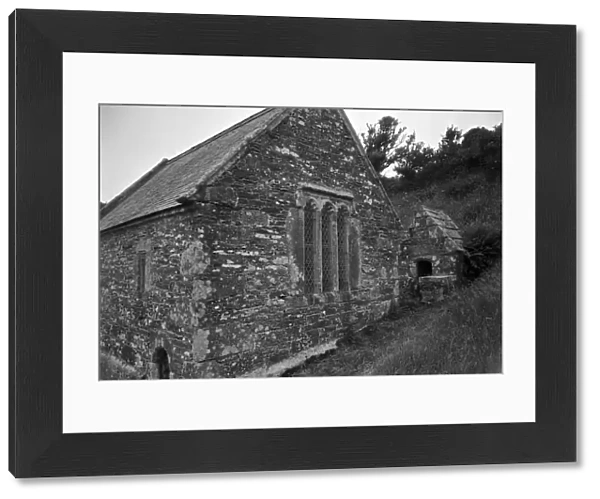 St Clether Chapel and Holy Well, Cornwall. 1959