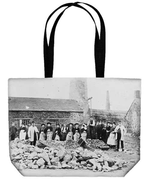 Tincroft Mine, Illogan, Cornwall. Late 1800s