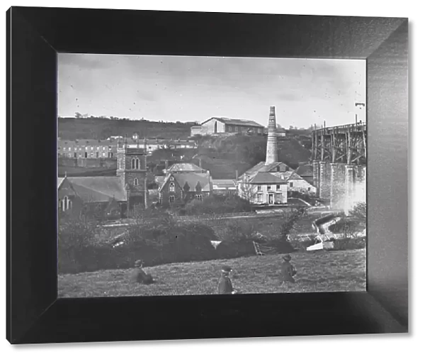 Carvedras Smelting Works, Truro, Cornwall. Around 1870