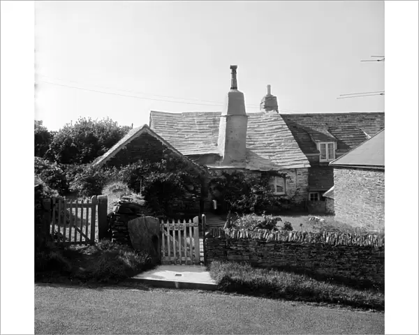 Rose Cottage, Trenale Lane, near Trevillet, Tintagel, Cornwall. 1966