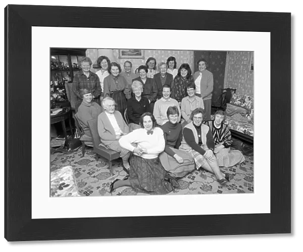 Mothers Union, St Winnow, Cornwall. November 1988