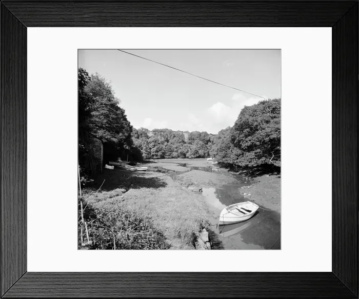 Framed Print : Mawgan Creek, Mawgan in Meneage, Cornwall. 1971 Framed Print : Mawgan Creek, Mawgan in Meneage, Cornwall. 1971