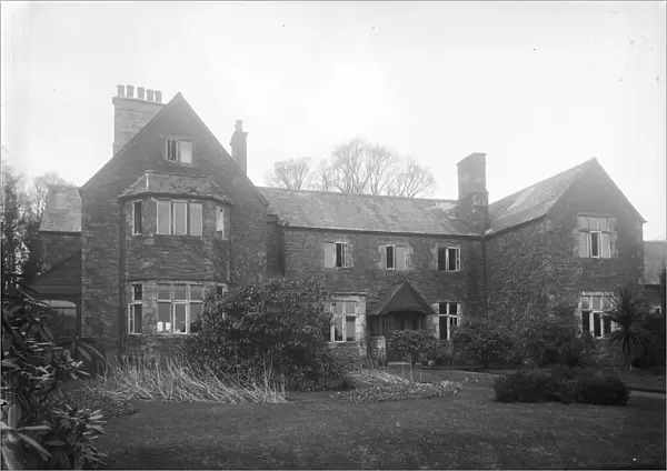 Causilgey Farm House, Tregavethan, Kea, Cornwall. Early 1900s