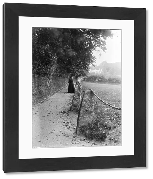 Chainwalk, Kenwyn, Cornwall. Early 1900s