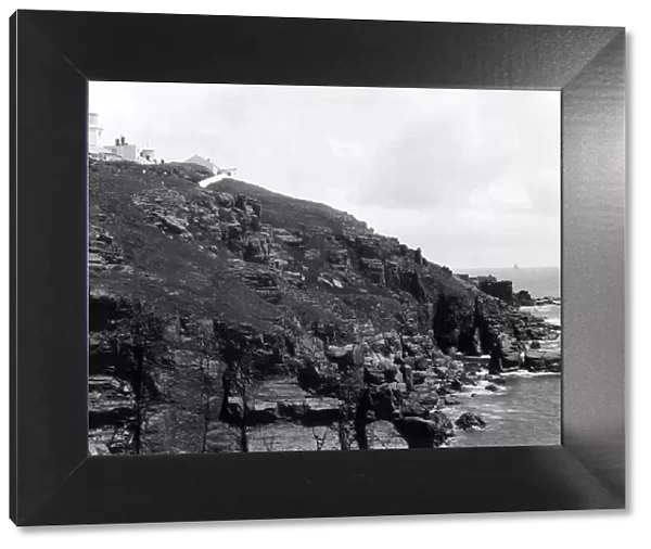 Lizard lighthouse, Landewednack, Cornwall. 1894