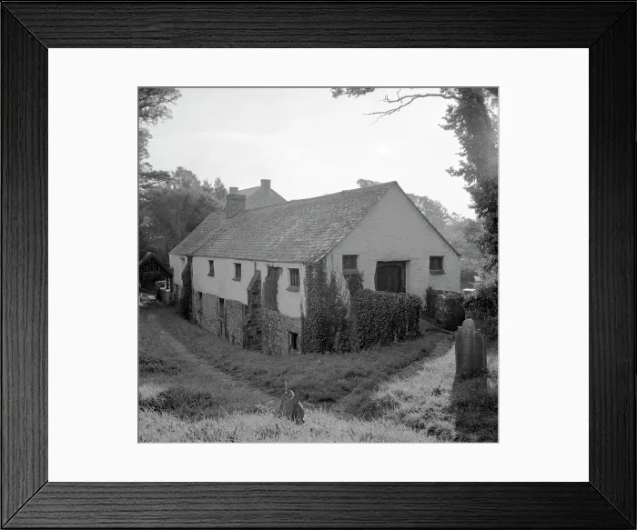 Framed Print : The Guildhouse, Poundstock, Cornwall. 1960 Framed Print : The Guildhouse, Poundstock, Cornwall. 1960