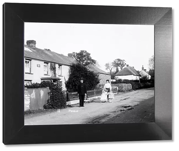 Fore Street, Probus, Cornwall. Around 1913