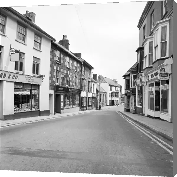 Market Street, Penryn, Cornwall. 1973