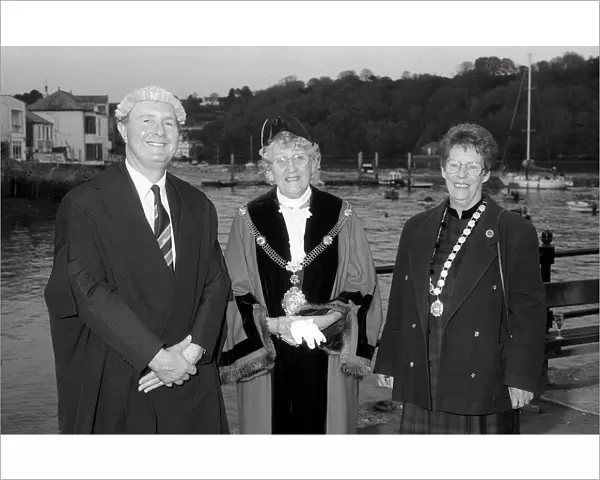 Mayor Making, Fowey, Cornwall. May 1996