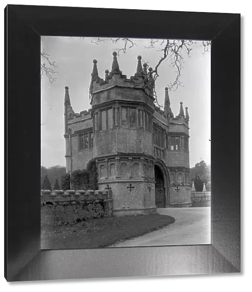 The Barbican, Lanhydrock, Cornwall. May 1930