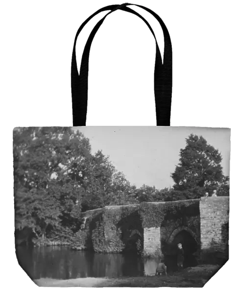 Respryn Bridge, Lanhydrock, Cornwall. Date unknown but probably 1920s