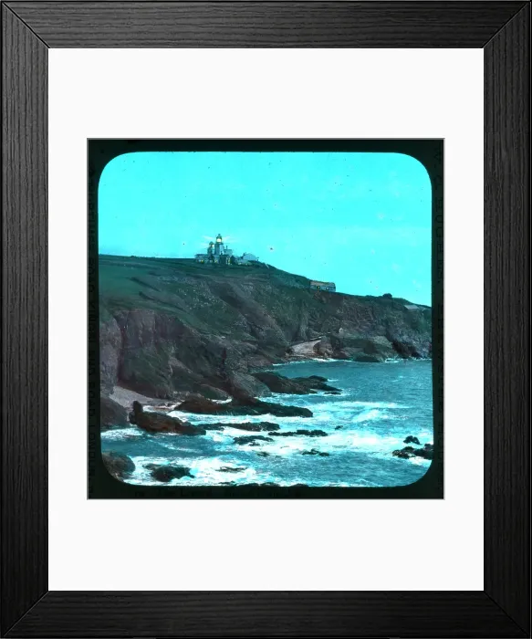 Framed Print : Polpeor Cove, The Lizard, Landewednack, Cornwall. Before 1884