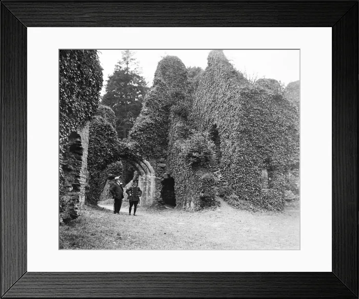 Framed Print : Restormel Castle, Lanlivery Parish, Cornwall. Around 1910