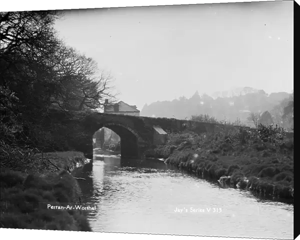 Carclew bridge, Perranarworthal, Cornwall. Early 1900s