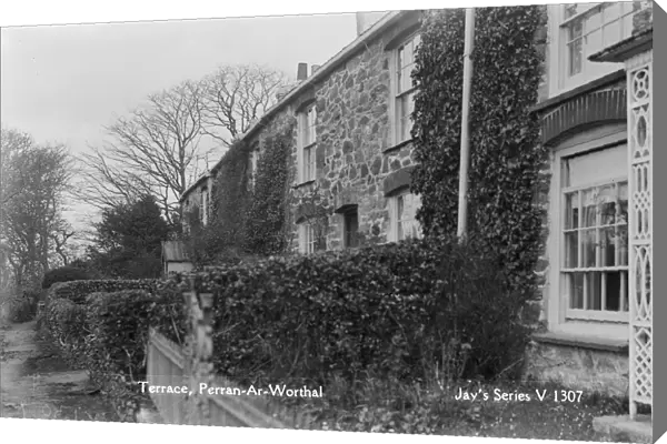 The Terrace, Perranarworthal, Cornwall. April 1928