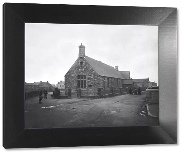 The Board School, St Just in Penwith Churchtown, Cornwall. 7th March 1904