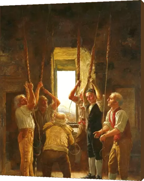 The Ringers of Launcells Tower, Frederick Smallfield (1829-1915)