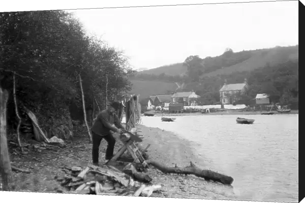 Coombe Creek, Kea, Cornwall. Around 1910