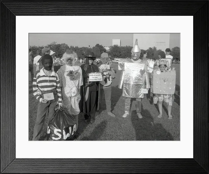 Framed Print : Carnival Entries, Lostwithiel, Cornwall. July 1990 Framed Print : Carnival Entries, Lostwithiel, Cornwall. July 1990