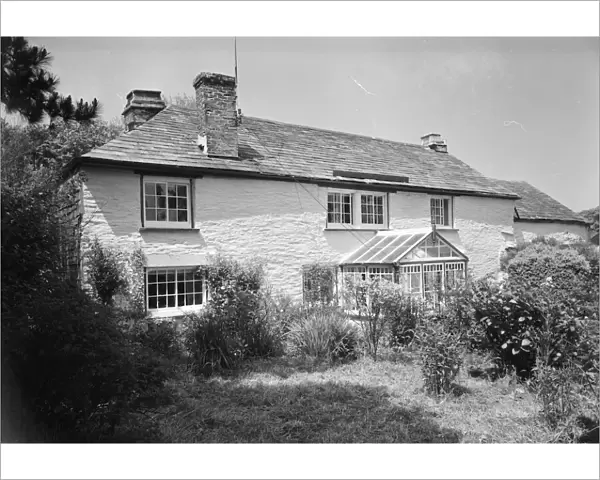 Halwill Barton, Lesnewth, Cornwall. 1961