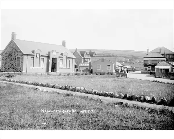 Perranporth Institute, Perranporth, Perranzabuloe, Cornwall. Probably 1910s