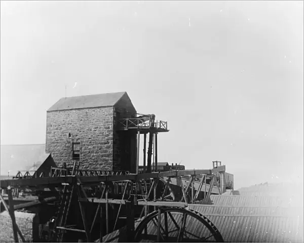 Levant Mine, St Just in Penwith, Cornwall. 1896