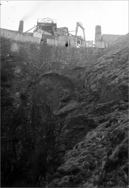 Levant Mine, St Just in Penwith, Cornwall. Around 1920