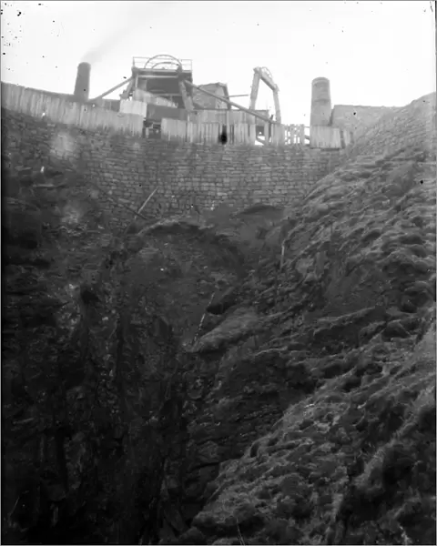 Levant Mine, St Just in Penwith, Cornwall. Around 1920
