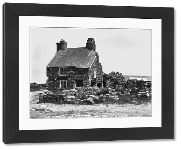 Old cottage at Morvah, Cornwall. 1911