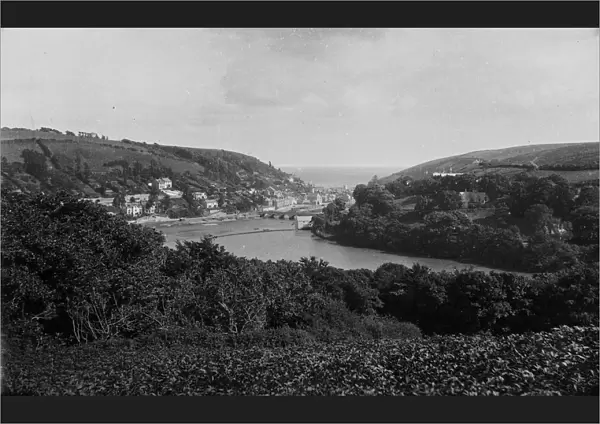 Looe River, Looe, Cornwall. 1890s