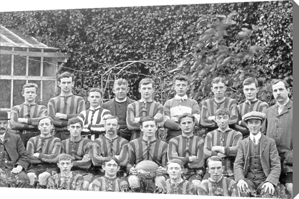 St Day Football Club, Cornwall. Around 1916