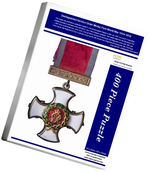 Distinguished Service Order Medal, First World War 1914-1918