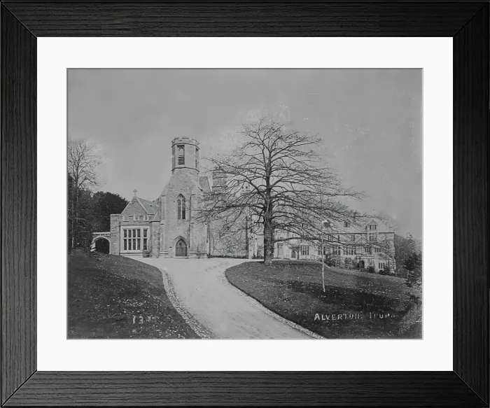 Framed Print : Alverton House, Truro, Cornwall. Early 1900s