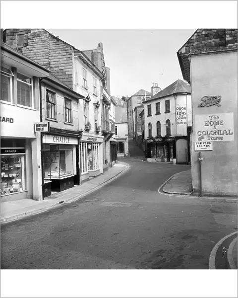 Market Street, Liskeard, Cornwall. 1969