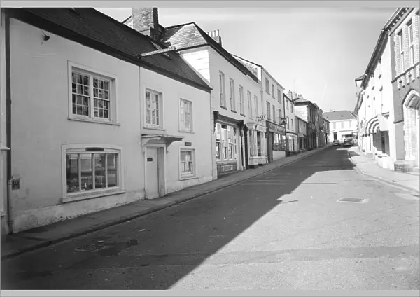Fore Street, Lostwithiel, Cornwall. 1966