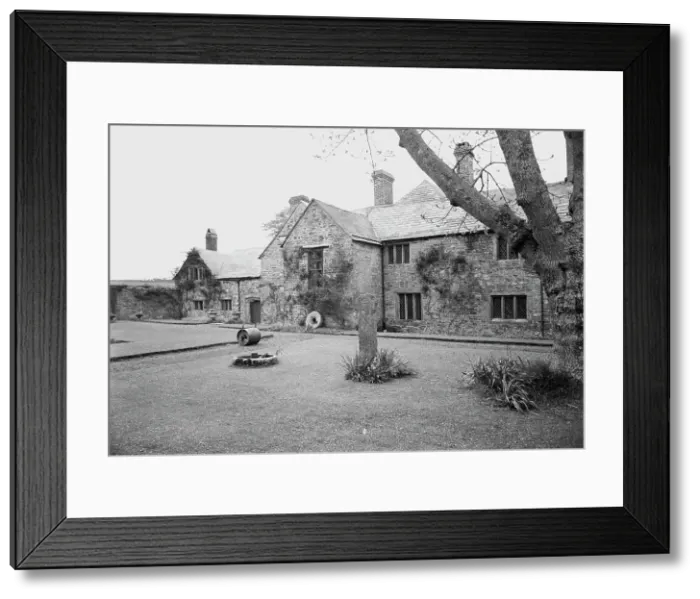 Framed Print : Tonacombe Manor, Morwenstow, Cornwall. 1958