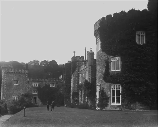 Caerhays Castle, St Michael Caerhays, Cornwall. Early 1900s