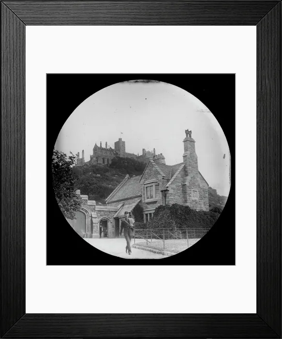 Framed Print : St Michaels Mount, Mounts Bay, Cornwall. Undated