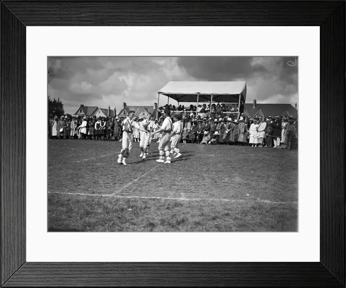 Framed Print : Cornish Folk-dance Festival at Treyew Road, Truro, Cornwall. 26th May 1923