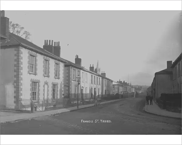 Frances Street, Truro, Cornwall. Early 1900s