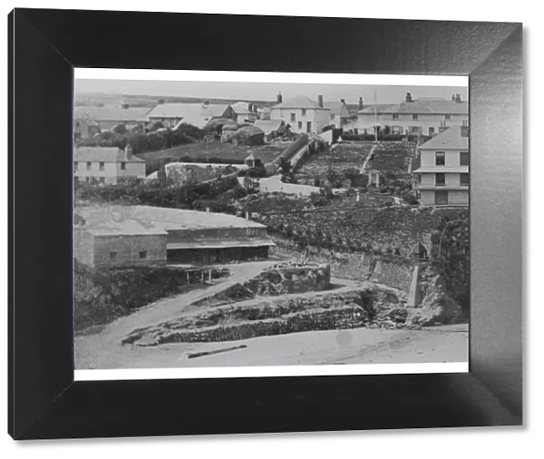 Unity pilchard cellar, Newquay, Cornwall. Before 1896