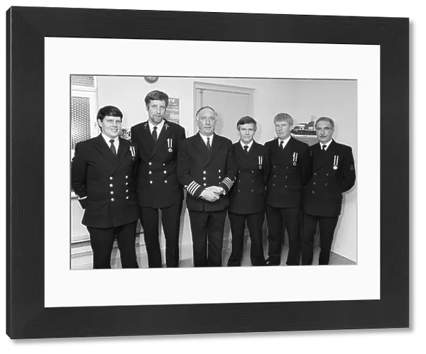 Royal Naval Auxiliary Service, Fowey, Cornwall. April 1993