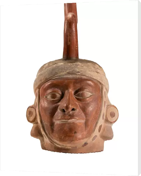 Moche Culture Portrait Vessel, Truxillo, Peru