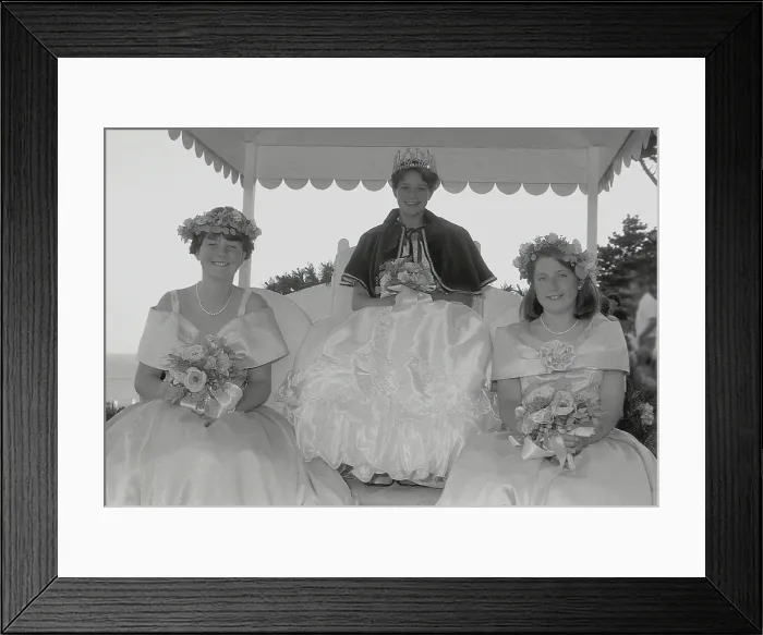Framed Print : Regatta and Carnival Week, Fowey, Cornwall. August 1993 Framed Print : Regatta and Carnival Week, Fowey, Cornwall. August 1993