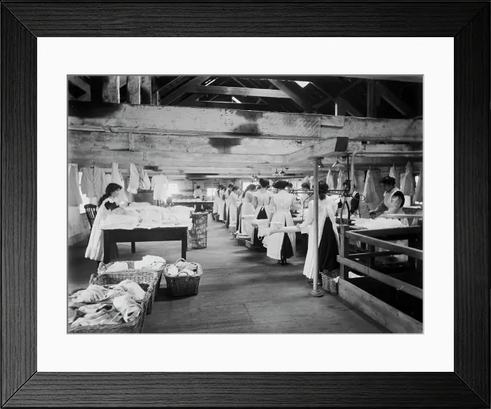 Framed Print : Moresk Laundry, Truro, Cornwall. Early 1900s Framed Print : Moresk Laundry, Truro, Cornwall. Early 1900s