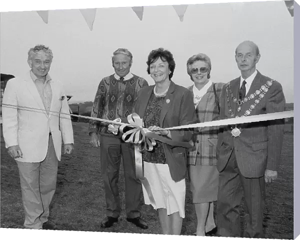 Playing Field Opening, Lanlivery, Cornwall. August 1993